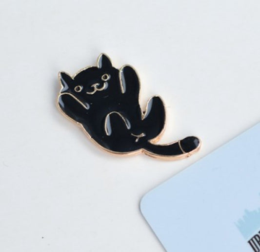 Pin Gato Negro