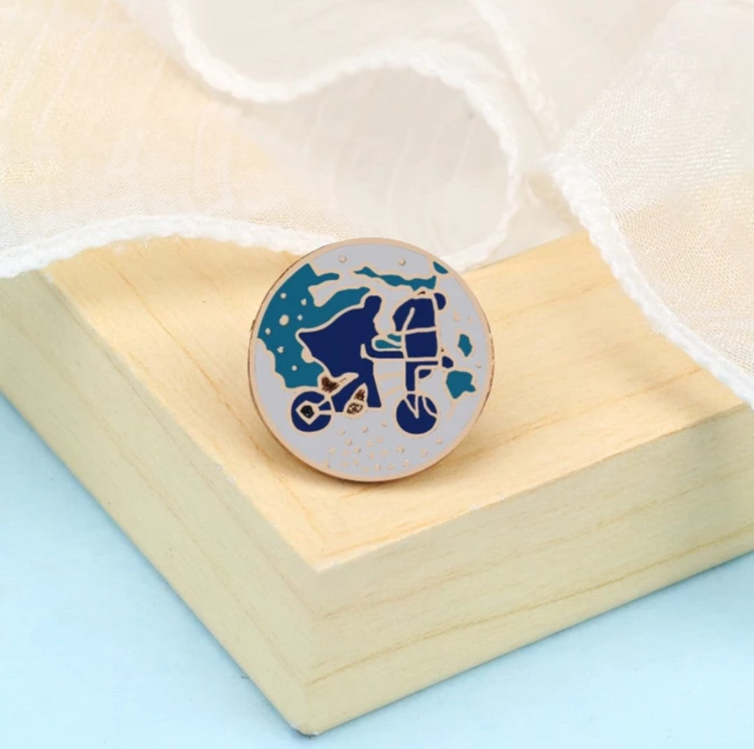 Pin E.T. & Bicicleta