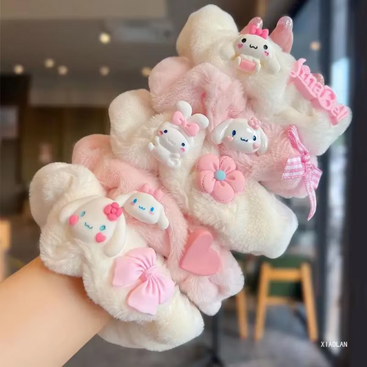 Scrunchie · Cinnamoroll Rosa