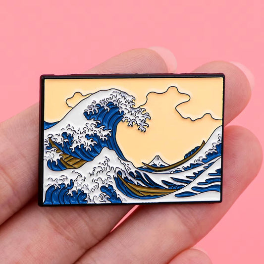 Pin Cuadro · La Gran Ola de Kanagawa