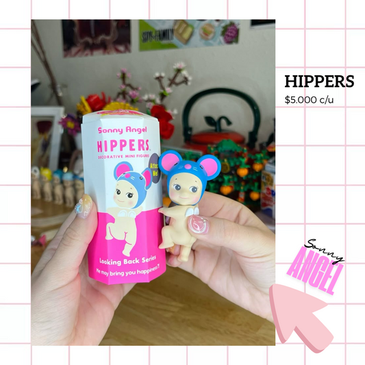 Blind Box · Sonny Angel — Looking Back Hippers · Réplica