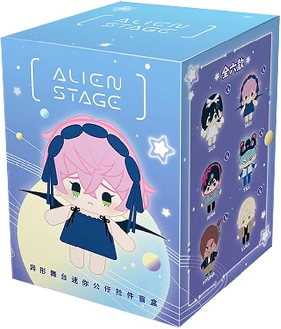 Blind Box · Alien Stage — Mini Plush Keychain