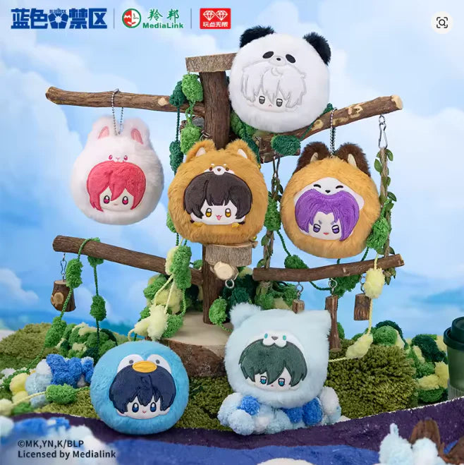 Blind Box · Blue Lock — Zoo Animals Plush