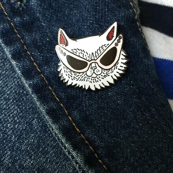Pin Caras de Gatos