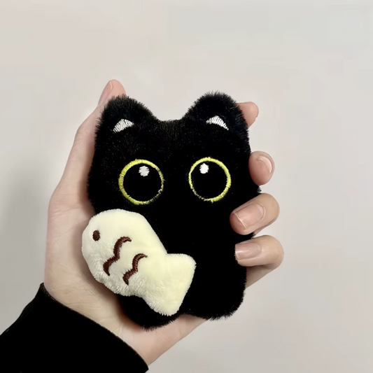 Colgante Gato Negro · Pez