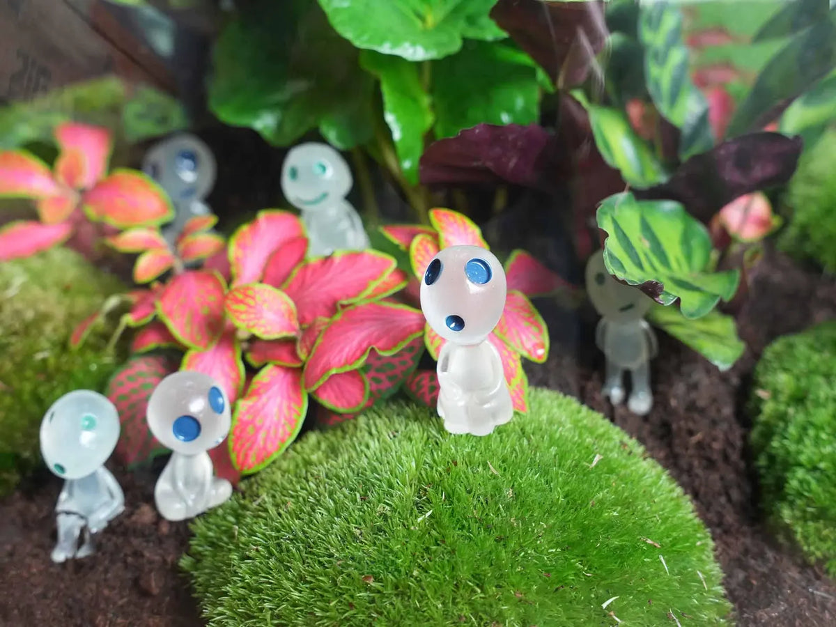 Mini Figuras · Kodama Luminosas · Studio Ghibli