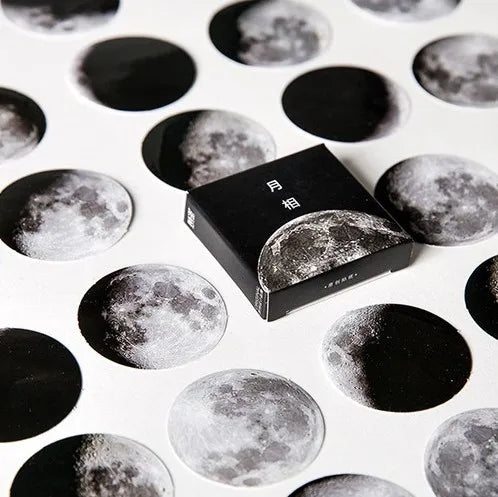 Set 45 stickers "Fases Lunares"