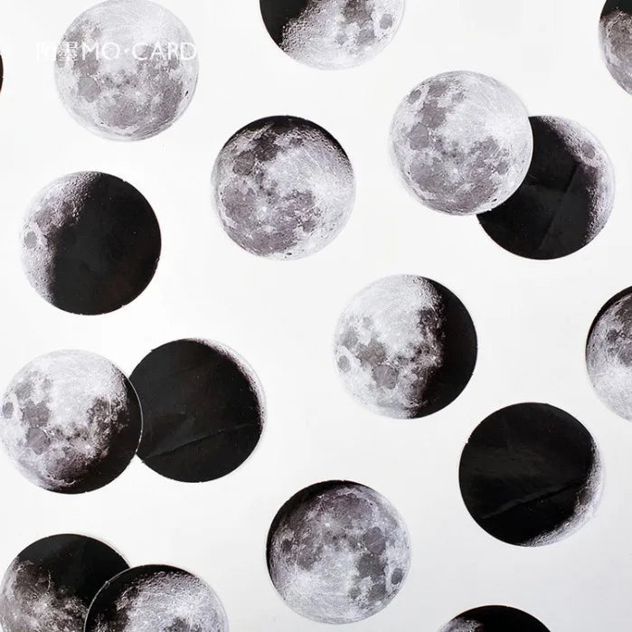 Set 45 stickers "Fases Lunares"