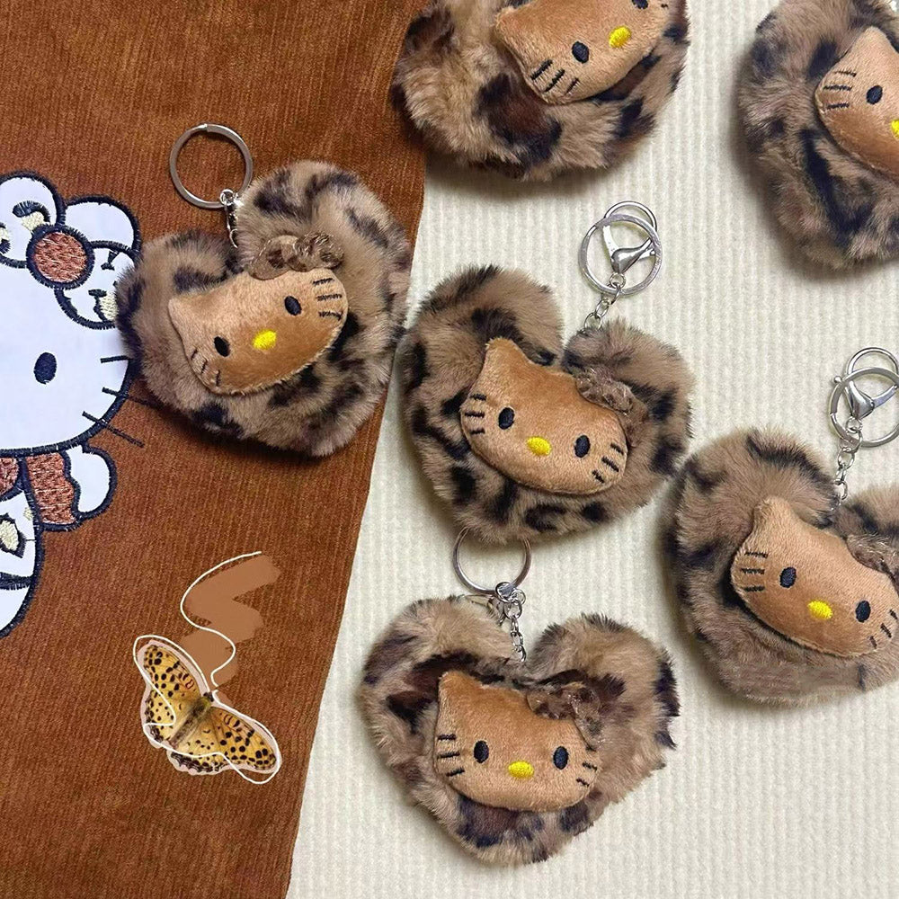 Colgante Hello Kitty · Corazón Animal Print