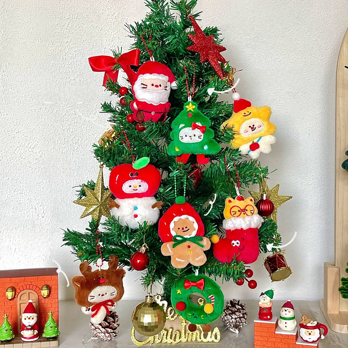 Colgantes Navideños · Felpa