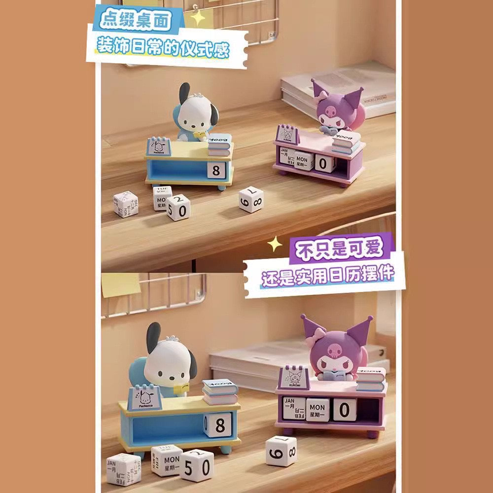 Figura Calendario · Sanrio · Pochacco & Kuromi