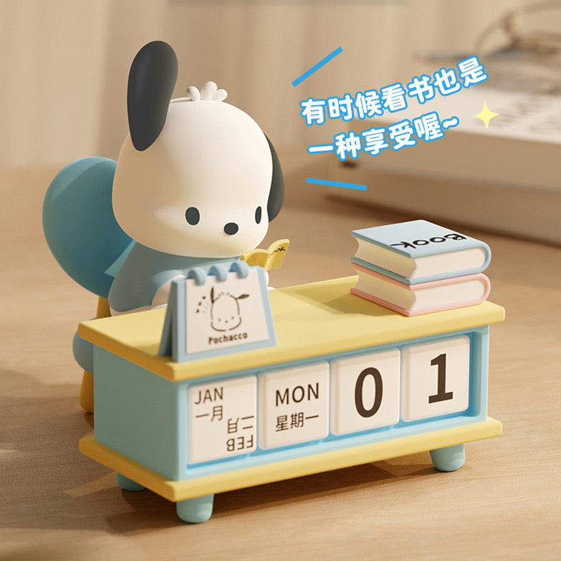 Figura Calendario · Sanrio · Pochacco & Kuromi