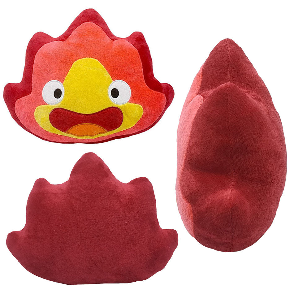 Cojín de Peluche · Calcifer 25 cm · Studio Ghibli