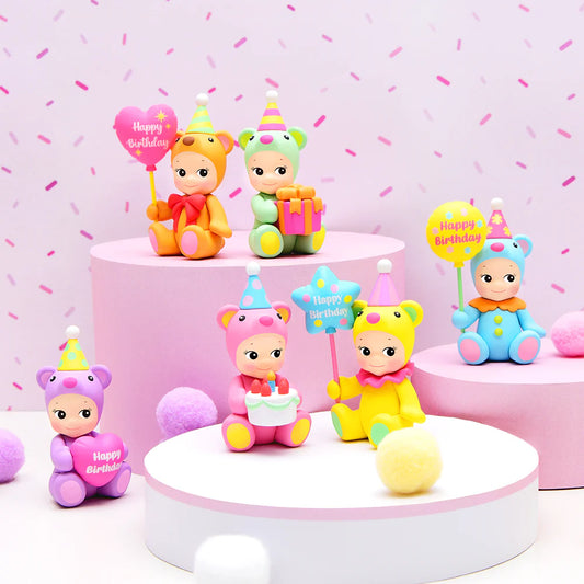 Blind Box · Sonny Angel — Birthday Gift Bear · Réplica