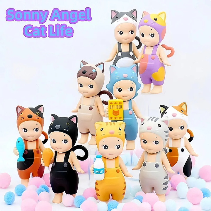 Blind Box · Sonny Angel — Cat Life · Réplica