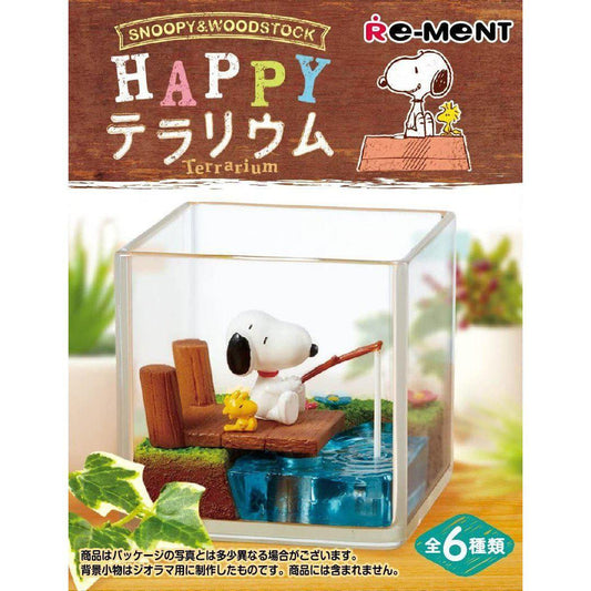 Blind Box · Snoopy & Woodstock — Happy Terrarium