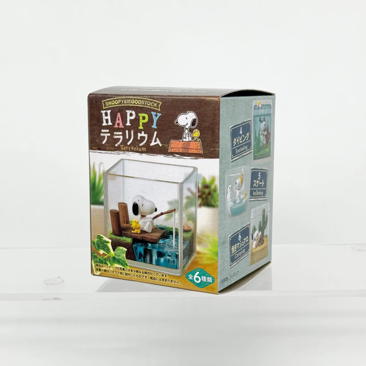 Blind Box · Snoopy & Woodstock — Happy Terrarium