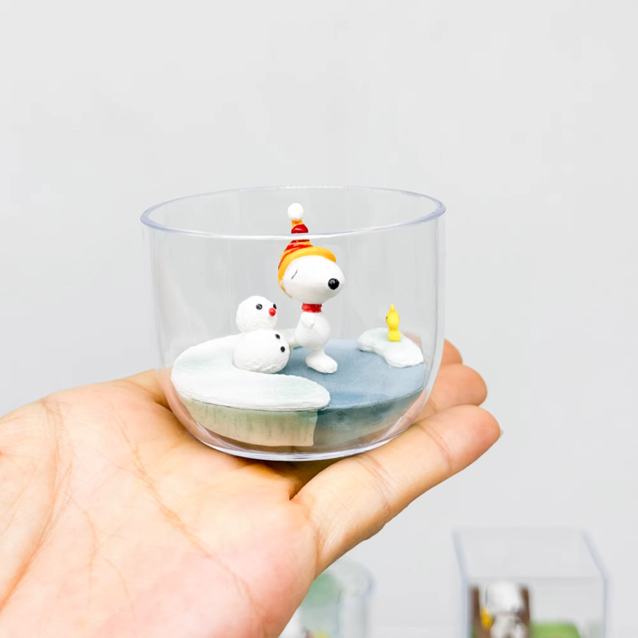 Blind Box · Snoopy & Woodstock — Happy Terrarium
