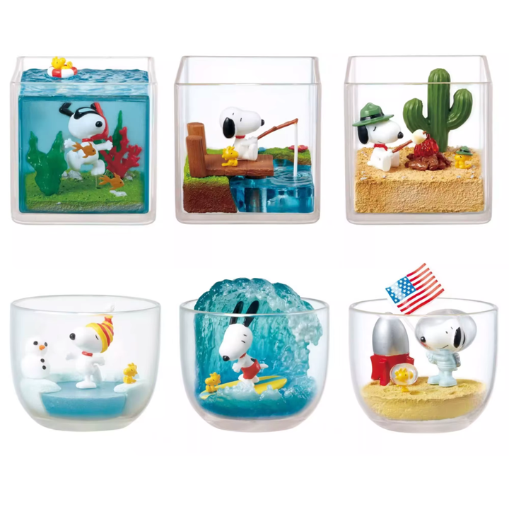 Blind Box · Snoopy & Woodstock — Happy Terrarium