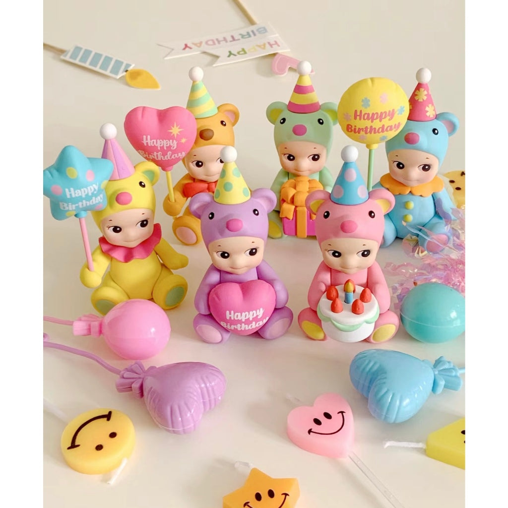 Blind Box · Sonny Angel — Birthday Gift Bear · Réplica