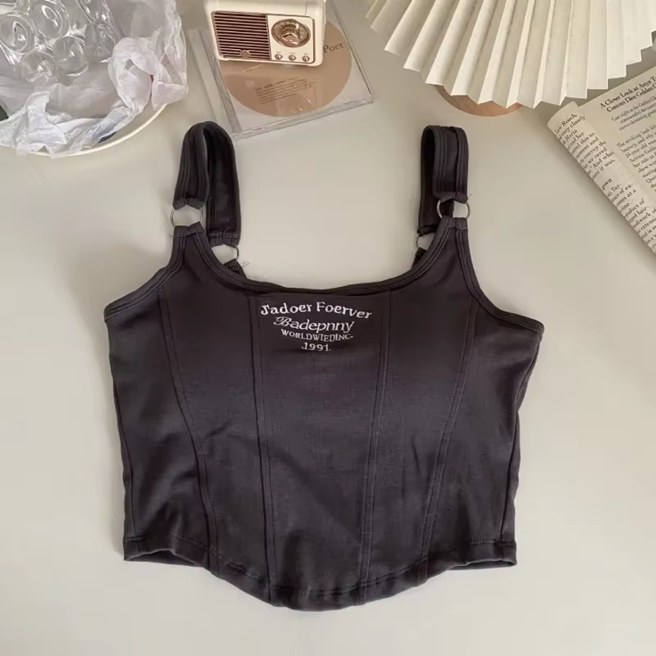 Top Negro Corset
